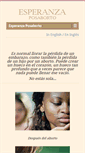 Mobile Screenshot of esperanzaposaborto.org